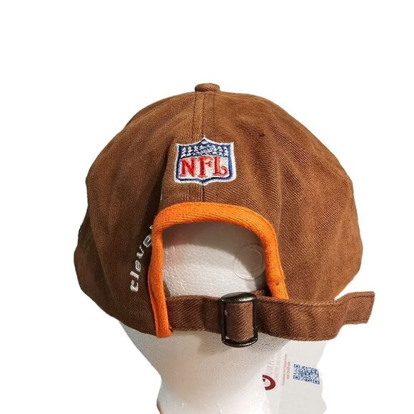 Vintage Cleveland Browns NFL Countdown 99 Brown Hat With Orange Accents - Picture 6 of 12